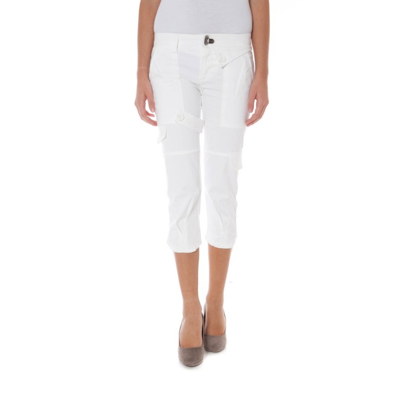 PHARD PANTALONE PINOCCHIETTO DONNA BIANCO PHARD PANTALONE PINOCCHIETTO DONNA BIANCO