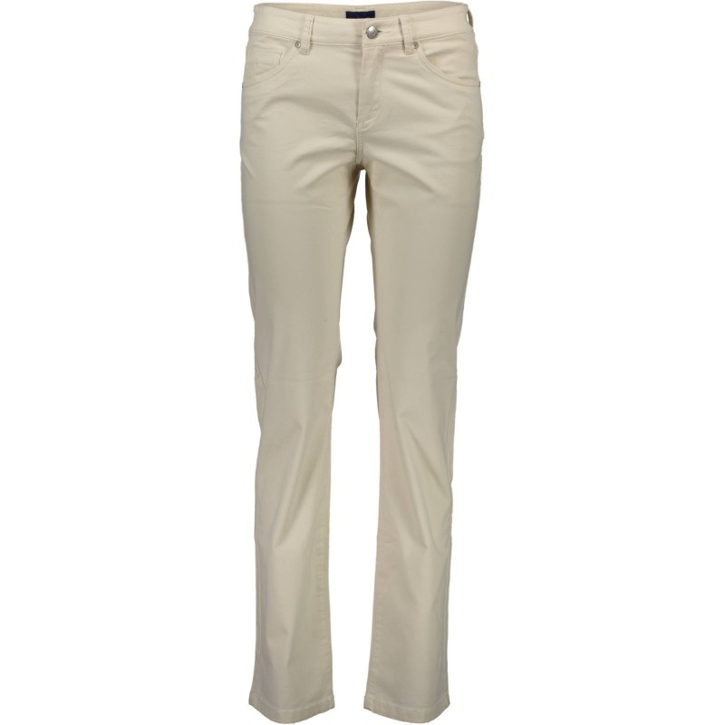 GANT PANTALONE DONNA BEIGE GANT PANTALONE DONNA BEIGE