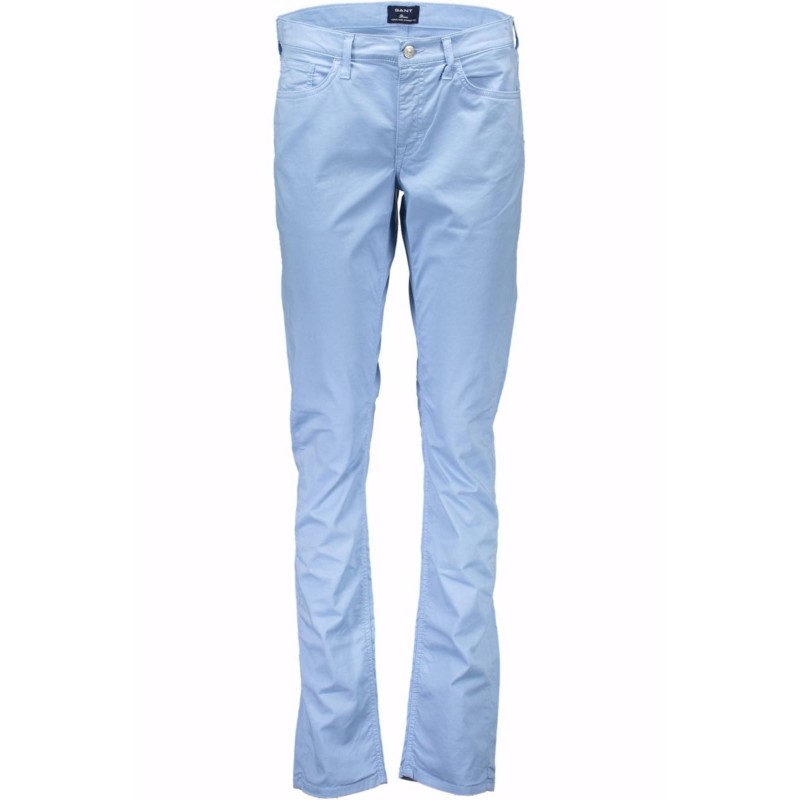 GANT PANTALONE DONNA AZZURRO GANT PANTALONE DONNA AZZURRO