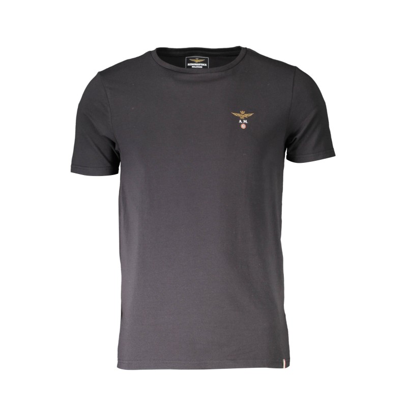 AERONAUTICA MILITARE T-SHIRT ESTERNABILE UOMO NERO AERONAUTICA MILITARE T-SHIRT ESTERNABILE UOMO NERO
