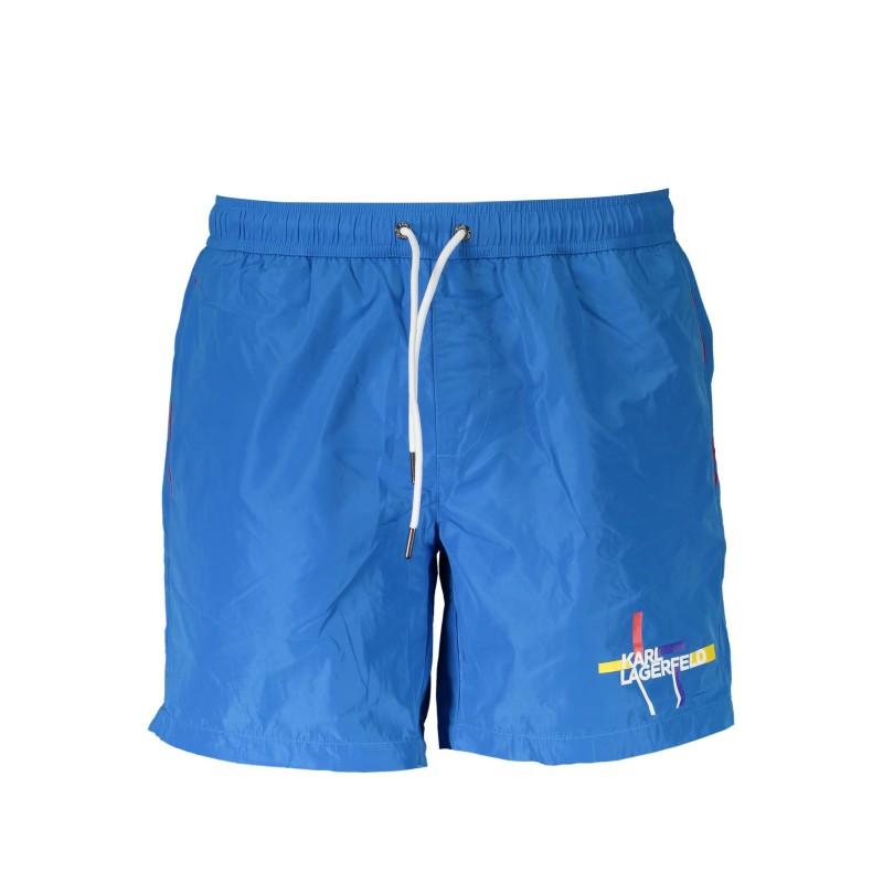 KARL LAGERFELD BEACHWEAR COSTUME PARTE SOTTO UOMO AZZURRO KARL LAGERFELD BEACHWEAR COSTUME PARTE SOTTO UOMO AZZURRO