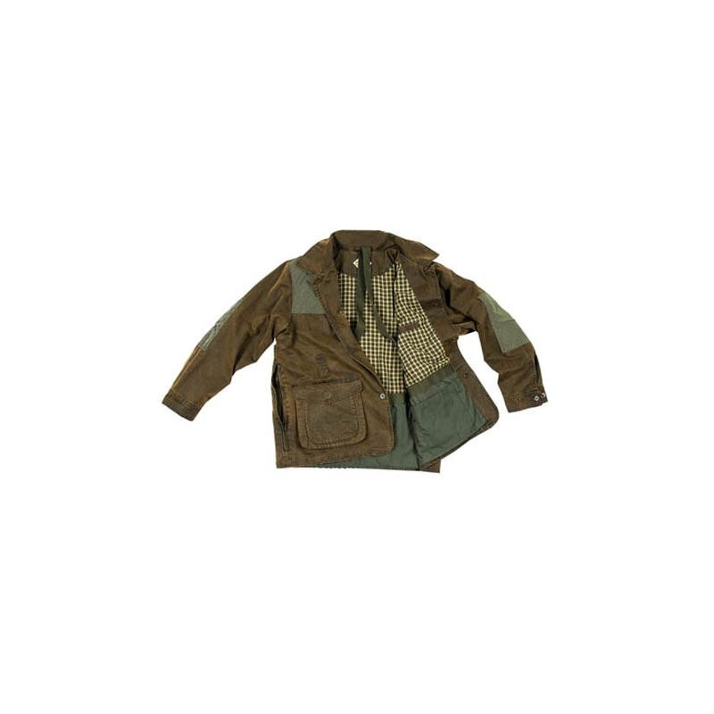 Giacca in poliammide spalmato con trattamento water repellent e inserti KEVLAR