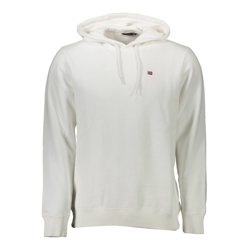 NAPAPIJRI FELPA SENZA ZIP UOMO BIANCO NAPAPIJRI FELPA SENZA ZIP UOMO BIANCO