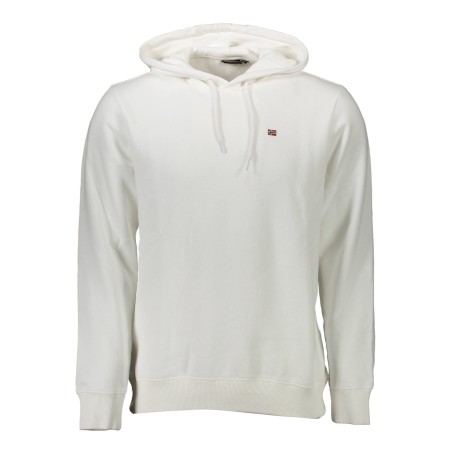 NAPAPIJRI FELPA SENZA ZIP UOMO BIANCO