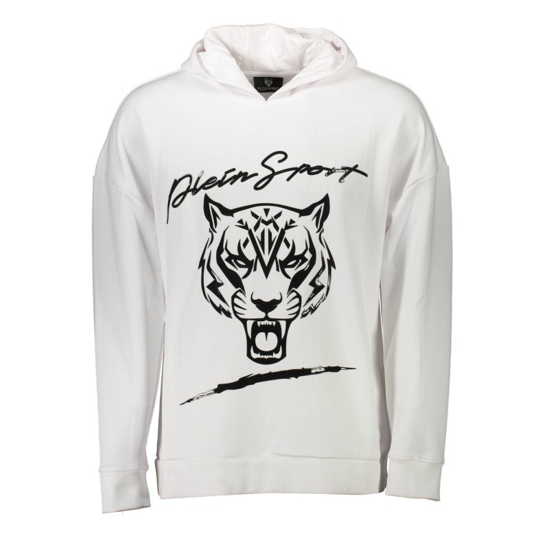 PLEIN SPORT FELPA SENZA ZIP UOMO BIANCO PLEIN SPORT FELPA SENZA ZIP UOMO BIANCO