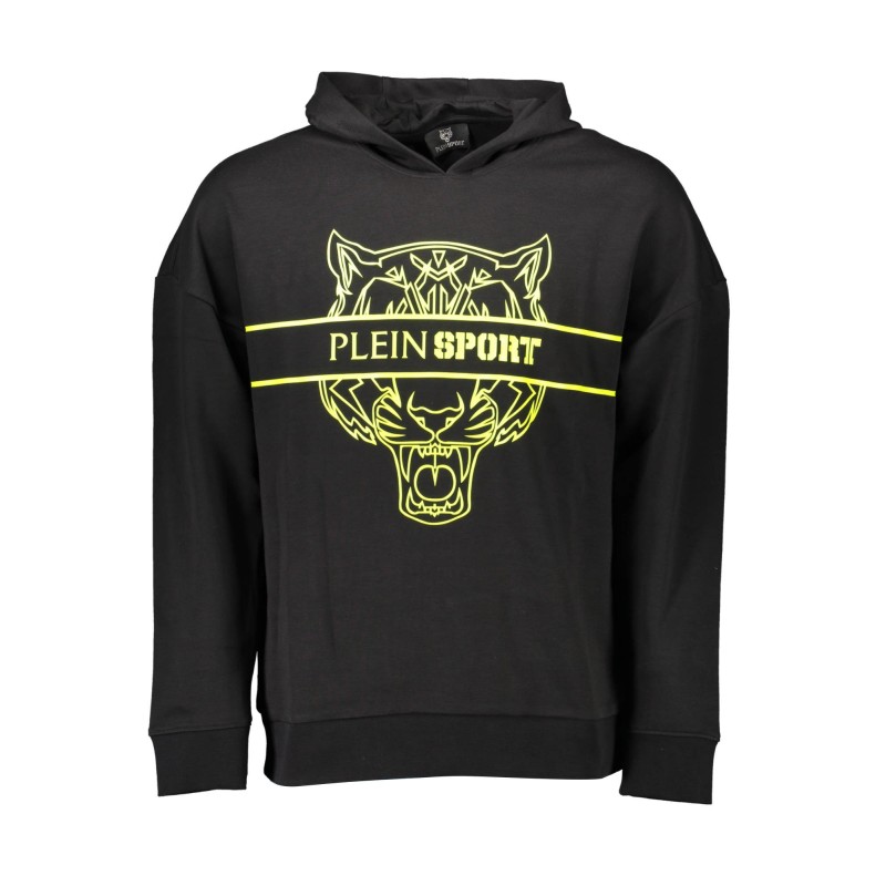 PLEIN SPORT FELPA SENZA ZIP UOMO NERO PLEIN SPORT FELPA SENZA ZIP UOMO NERO