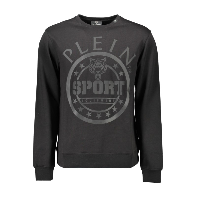 PLEIN SPORT FELPA SENZA ZIP UOMO NERO PLEIN SPORT FELPA SENZA ZIP UOMO NERO