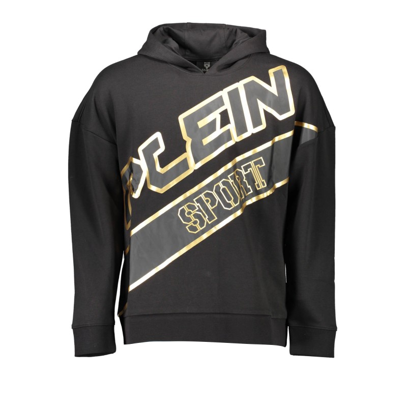 PLEIN SPORT FELPA SENZA ZIP UOMO NERO PLEIN SPORT FELPA SENZA ZIP UOMO NERO