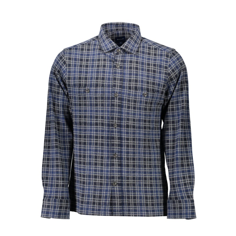 GANT CAMICIA MANICHE LUNGHE UOMO BLU GANT CAMICIA MANICHE LUNGHE UOMO BLU