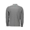 U.S. POLO POLO MANICHE LUNGHE UOMO GRIGIO