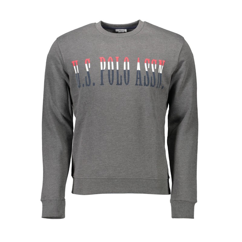 U.S. POLO FELPA SENZA ZIP UOMO GRIGIO U.S. POLO FELPA SENZA ZIP UOMO GRIGIO