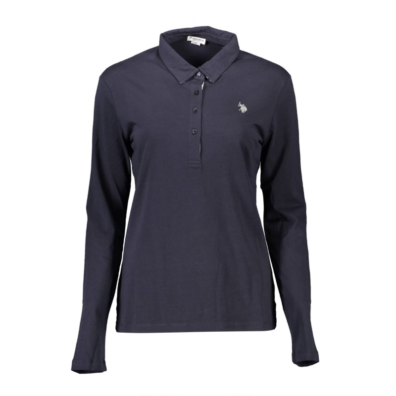 U.S. POLO POLO MANICHE LUNGHE DONNA BLU U.S. POLO POLO MANICHE LUNGHE DONNA BLU