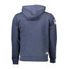 U.S. POLO FELPA CON ZIP UOMO BLU