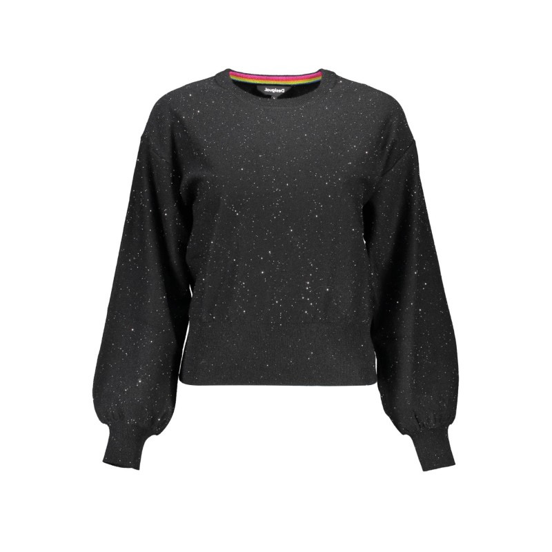 DESIGUAL MAGLIA DONNA NERO DESIGUAL MAGLIA DONNA NERO