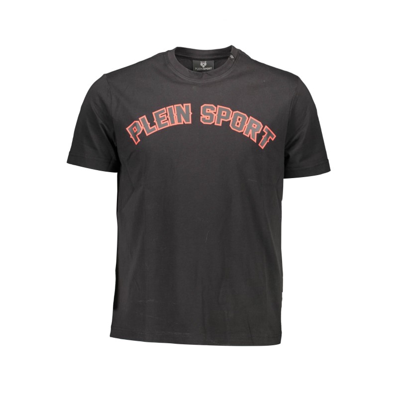 PLEIN SPORT T-SHIRT MANICHE CORTE UOMO NERO PLEIN SPORT T-SHIRT MANICHE CORTE UOMO NERO