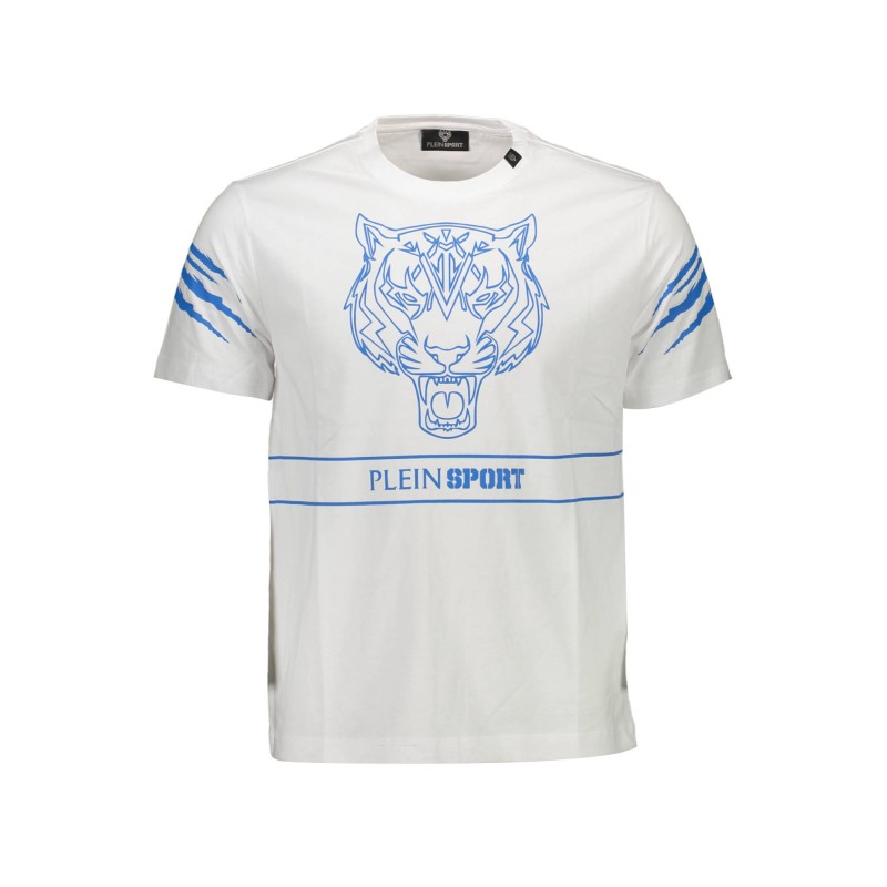 PLEIN SPORT T-SHIRT MANICHE CORTE UOMO BIANCO PLEIN SPORT T-SHIRT MANICHE CORTE UOMO BIANCO