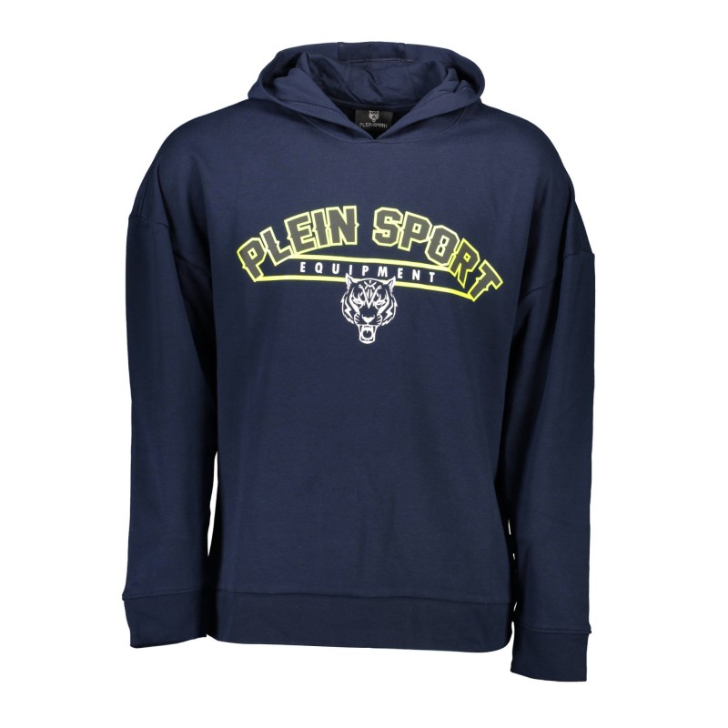 PLEIN SPORT FELPA SENZA ZIP UOMO BLU PLEIN SPORT FELPA SENZA ZIP UOMO BLU