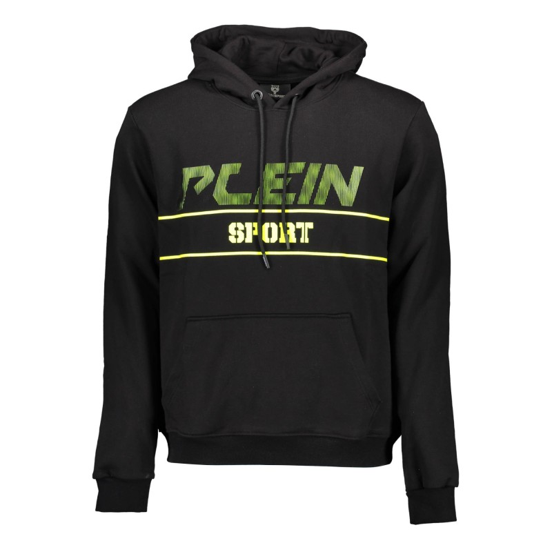 PLEIN SPORT FELPA SENZA ZIP UOMO NERO PLEIN SPORT FELPA SENZA ZIP UOMO NERO