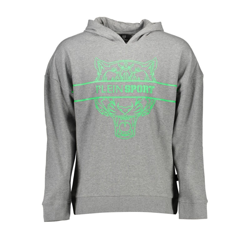 PLEIN SPORT FELPA SENZA ZIP UOMO GRIGIO PLEIN SPORT FELPA SENZA ZIP UOMO GRIGIO