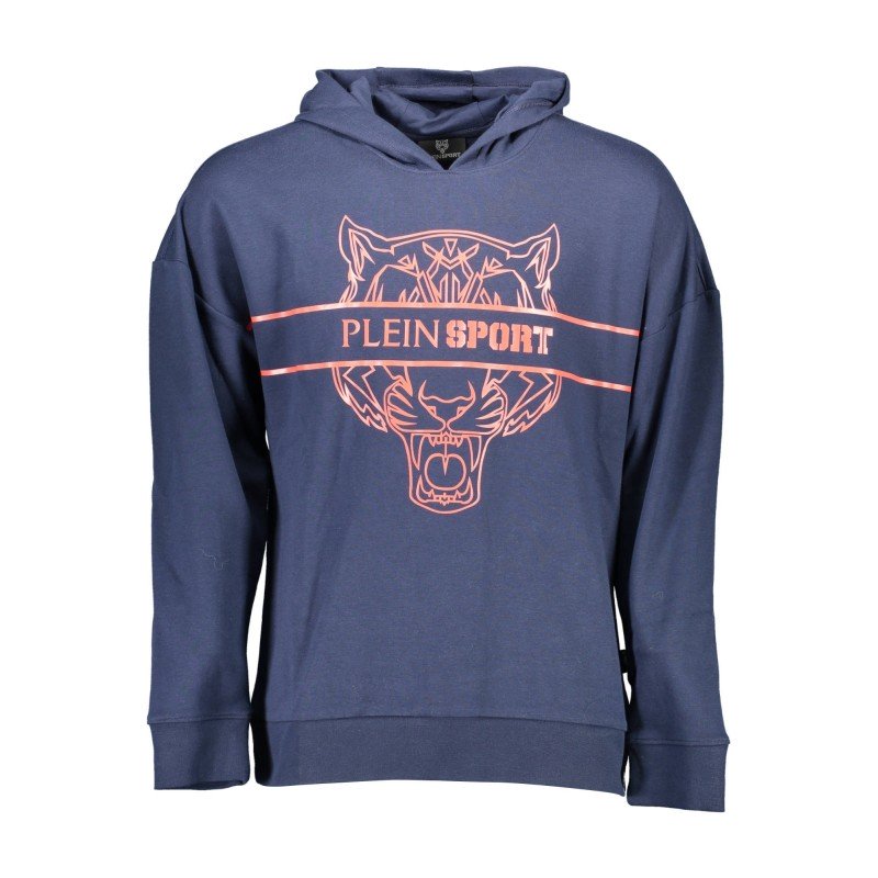 PLEIN SPORT FELPA SENZA ZIP UOMO BLU PLEIN SPORT FELPA SENZA ZIP UOMO BLU