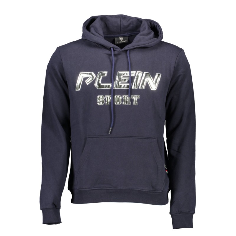 PLEIN SPORT FELPA SENZA ZIP UOMO BLU PLEIN SPORT FELPA SENZA ZIP UOMO BLU