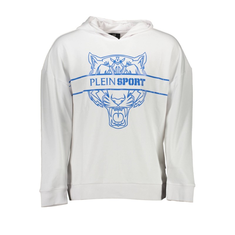 PLEIN SPORT FELPA SENZA ZIP UOMO BIANCO PLEIN SPORT FELPA SENZA ZIP UOMO BIANCO