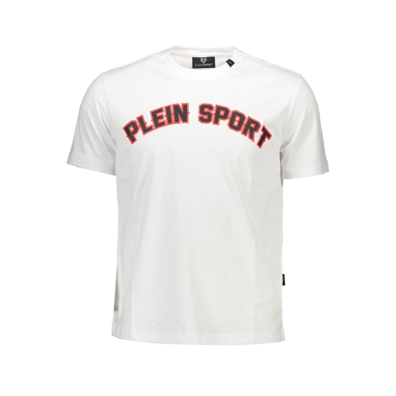 PLEIN SPORT T-SHIRT MANICHE CORTE UOMO BIANCO PLEIN SPORT T-SHIRT MANICHE CORTE UOMO BIANCO