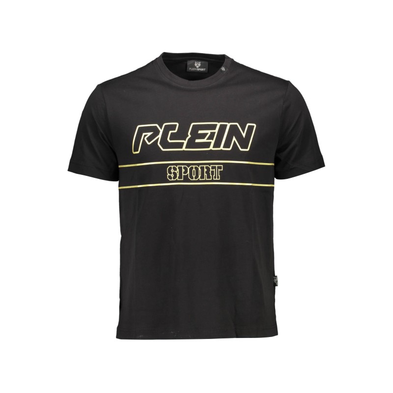 PLEIN SPORT T-SHIRT MANICHE CORTE UOMO NERO PLEIN SPORT T-SHIRT MANICHE CORTE UOMO NERO