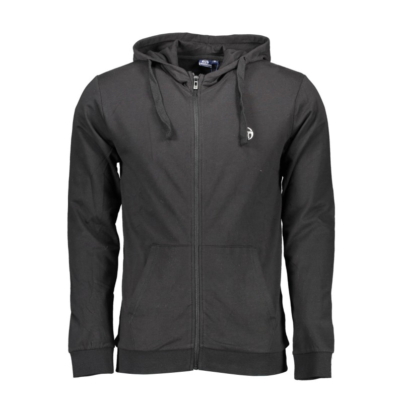 SERGIO TACCHINI FELPA CON ZIP UOMO NERO SERGIO TACCHINI FELPA CON ZIP UOMO NERO