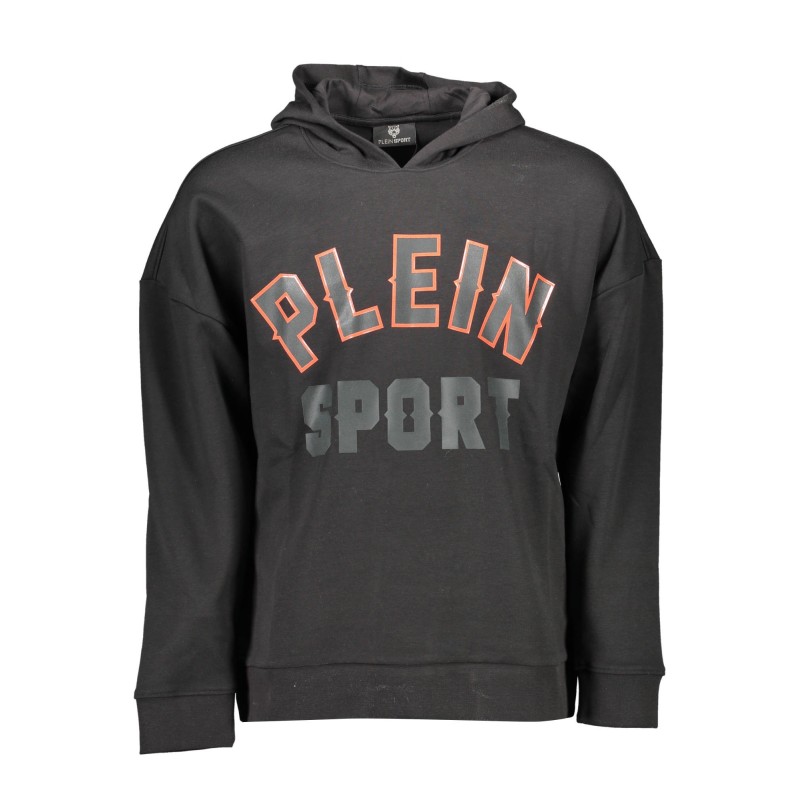 PLEIN SPORT FELPA SENZA ZIP UOMO NERO PLEIN SPORT FELPA SENZA ZIP UOMO NERO