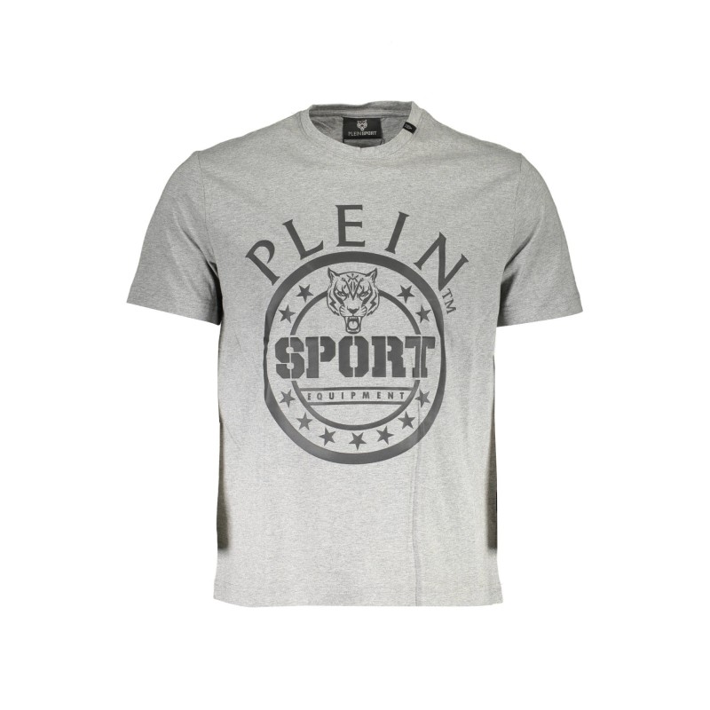 PLEIN SPORT T-SHIRT MANICHE CORTE UOMO GRIGIO PLEIN SPORT T-SHIRT MANICHE CORTE UOMO GRIGIO