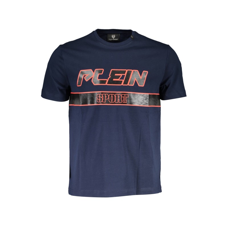 PLEIN SPORT T-SHIRT MANICHE CORTE UOMO BLU PLEIN SPORT T-SHIRT MANICHE CORTE UOMO BLU