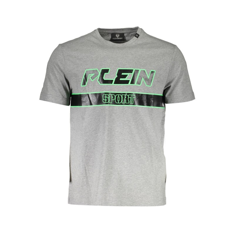 PLEIN SPORT T-SHIRT MANICHE CORTE UOMO GRIGIO PLEIN SPORT T-SHIRT MANICHE CORTE UOMO GRIGIO