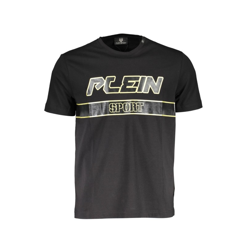 PLEIN SPORT T-SHIRT MANICHE CORTE UOMO NERO PLEIN SPORT T-SHIRT MANICHE CORTE UOMO NERO