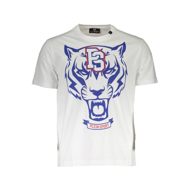 PLEIN SPORT T-SHIRT MANICHE CORTE UOMO BIANCO PLEIN SPORT T-SHIRT MANICHE CORTE UOMO BIANCO