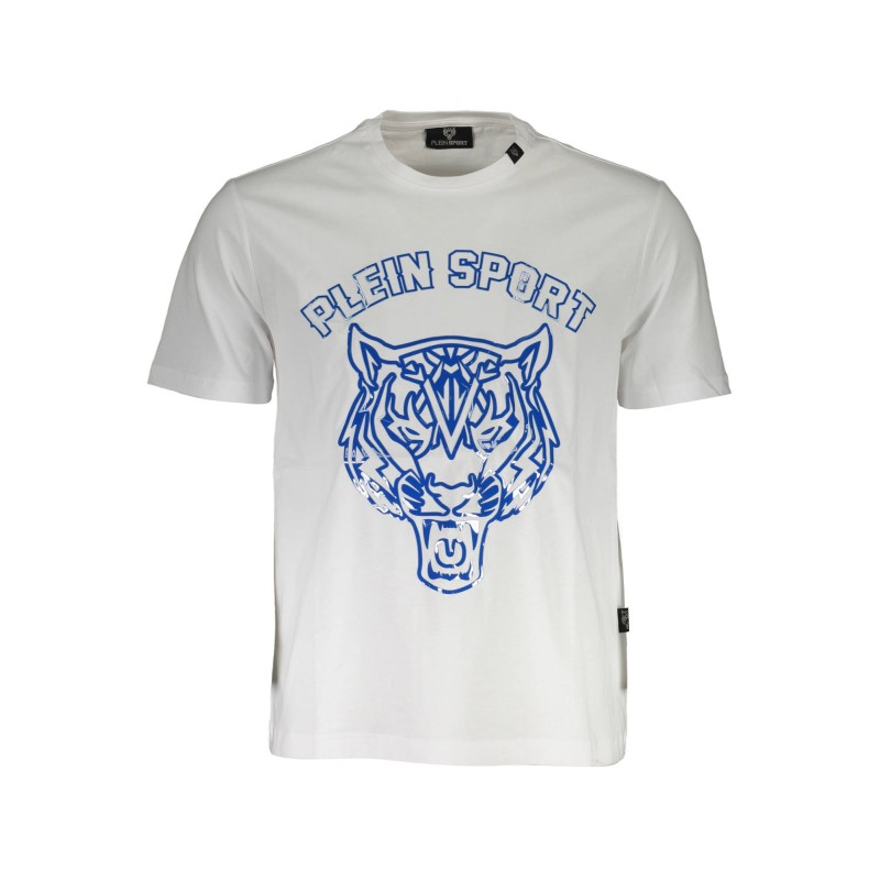 PLEIN SPORT T-SHIRT MANICHE CORTE UOMO BIANCO PLEIN SPORT T-SHIRT MANICHE CORTE UOMO BIANCO