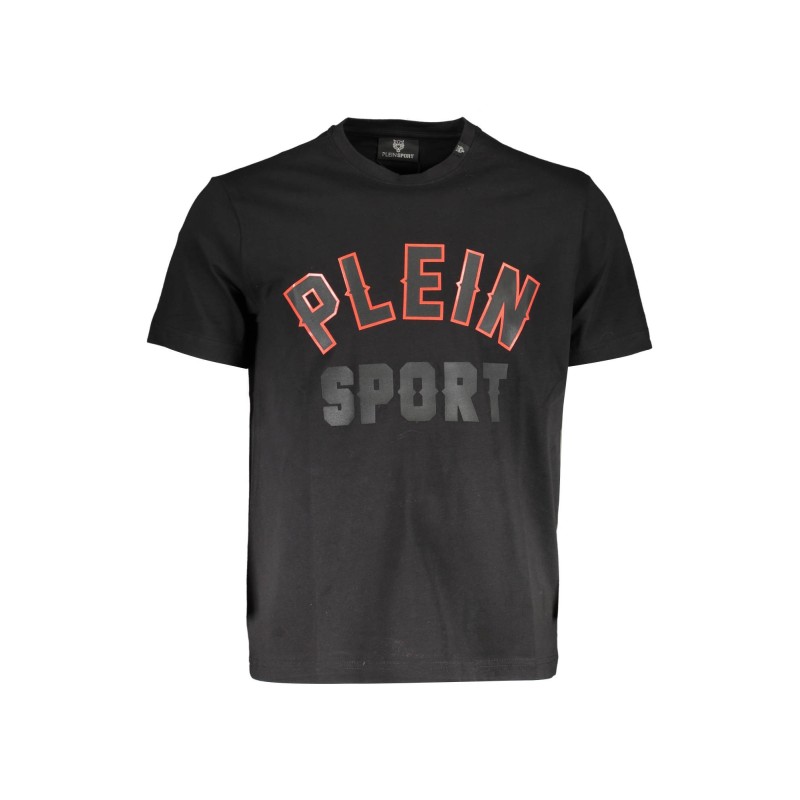 PLEIN SPORT T-SHIRT MANICHE CORTE UOMO NERO PLEIN SPORT T-SHIRT MANICHE CORTE UOMO NERO