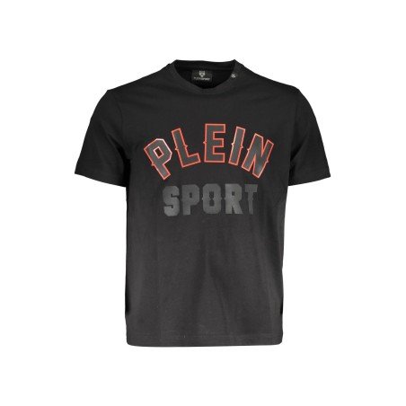 PLEIN SPORT T-SHIRT MANICHE CORTE UOMO NERO