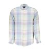 GANT CAMICIA MANICHE LUNGHE UOMO AZZURRO