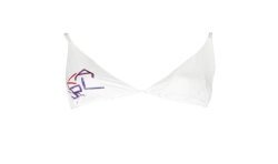 KARL LAGERFELD COSTUME PARTE SOPRA DONNA BIANCO