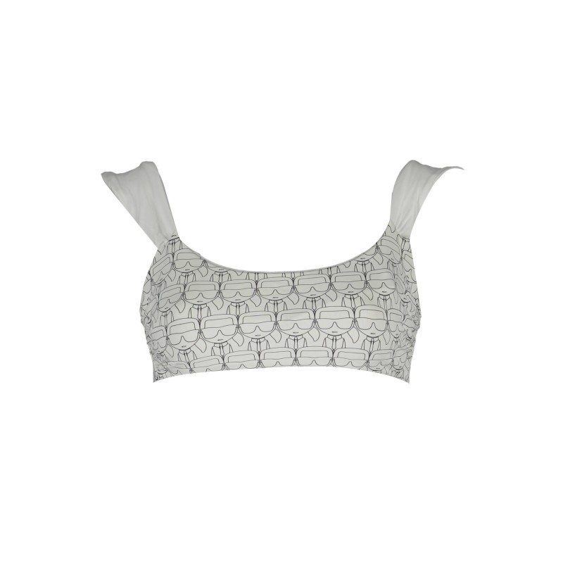 KARL LAGERFELD COSTUME PARTE SOPRA DONNA BIANCO KARL LAGERFELD COSTUME PARTE SOPRA DONNA BIANCO