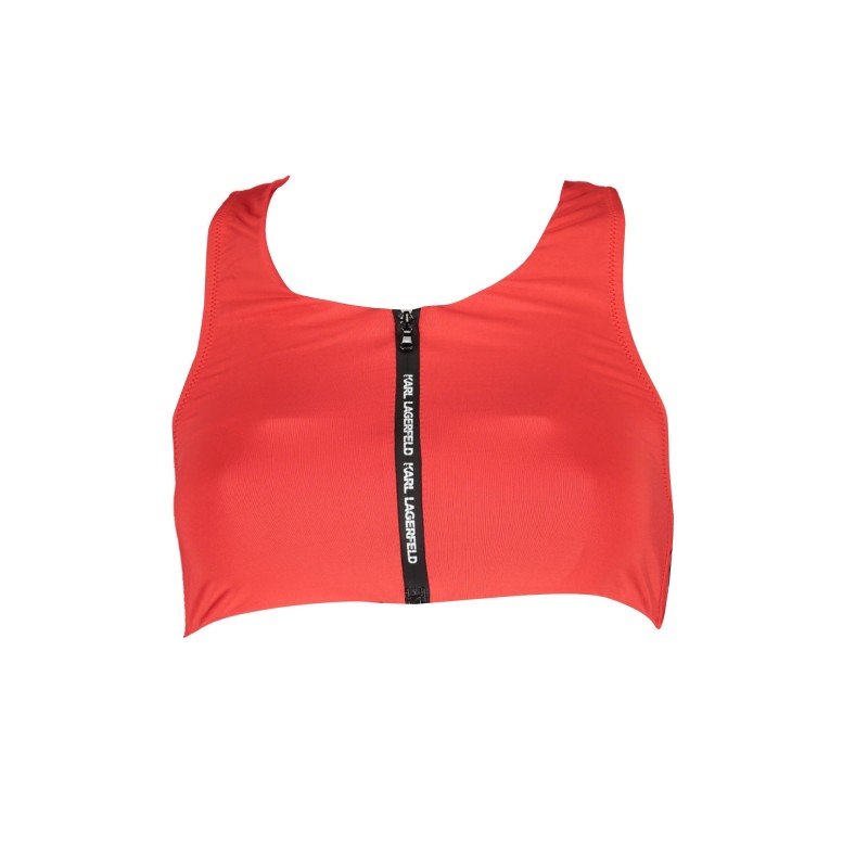 KARL LAGERFELD COSTUME PARTE SOPRA DONNA ROSSO KARL LAGERFELD COSTUME PARTE SOPRA DONNA ROSSO