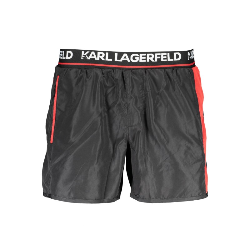 KARL LAGERFELD COSTUME PARTE SOTTO UOMO NERO KARL LAGERFELD COSTUME PARTE SOTTO UOMO NERO