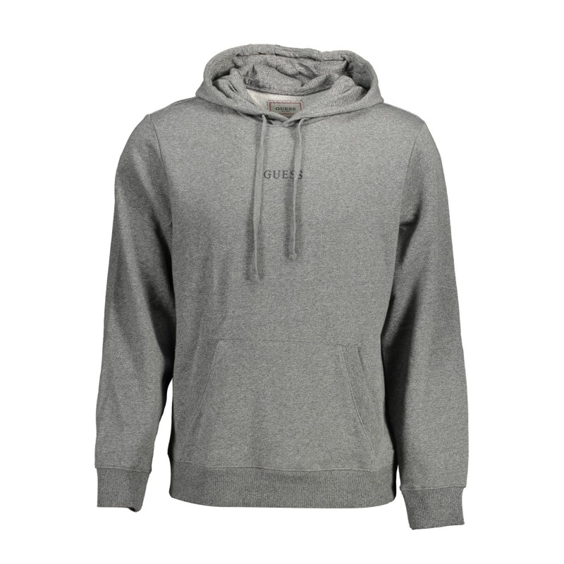 GUESS JEANS FELPA SENZA ZIP UOMO GRIGIO GUESS JEANS FELPA SENZA ZIP UOMO GRIGIO