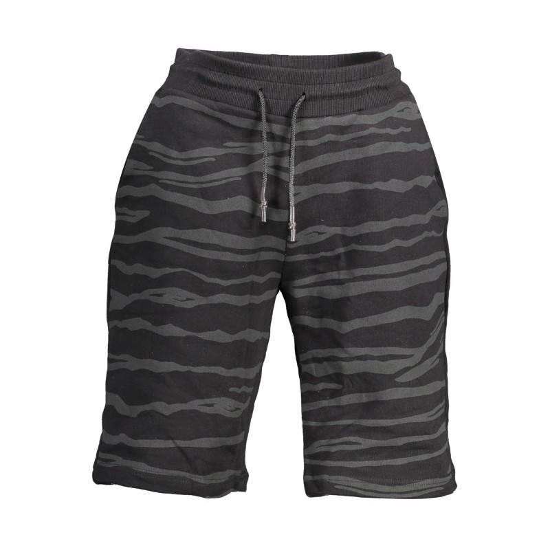 CAVALLI CLASS PANTALONE BERMUDA UOMO NERO CAVALLI CLASS PANTALONE BERMUDA UOMO NERO