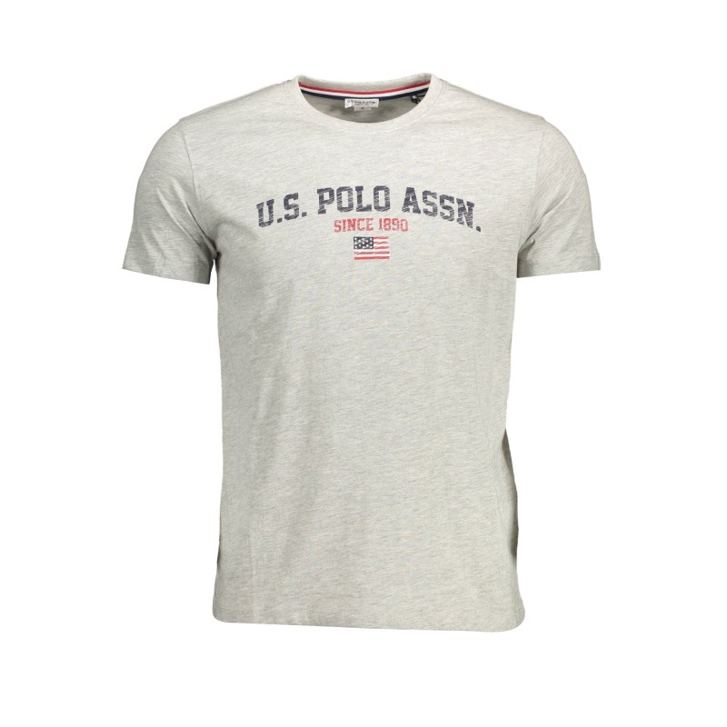 U.S. POLO T-SHIRT MANICHE CORTE UOMO GRIGIO U.S. POLO T-SHIRT MANICHE CORTE UOMO GRIGIO