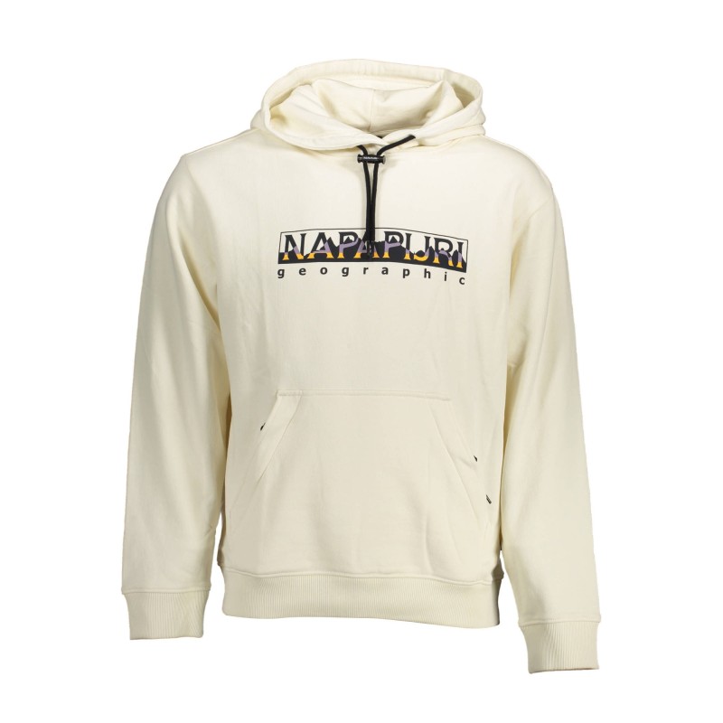 NAPAPIJRI FELPA SENZA ZIP UOMO BIANCO NAPAPIJRI FELPA SENZA ZIP UOMO BIANCO