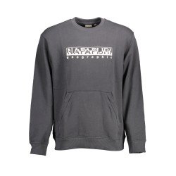 NAPAPIJRI FELPA SENZA ZIP UOMO NERO
