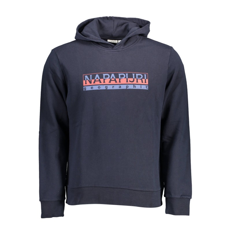 NAPAPIJRI FELPA SENZA ZIP UOMO BLU NAPAPIJRI FELPA SENZA ZIP UOMO BLU
