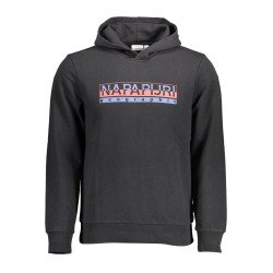 NAPAPIJRI FELPA SENZA ZIP UOMO NERO